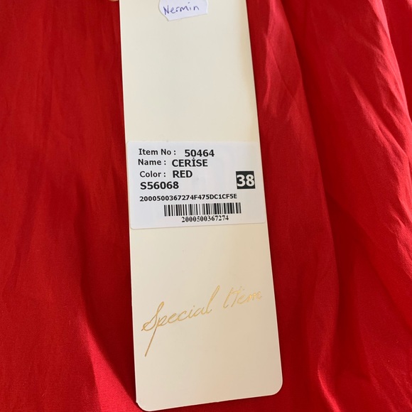 Size 6 Tarik Ediz Red prom dress - Picture 3 of 3